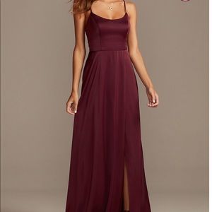 David’s Bridal Spaghetti Strap Dress